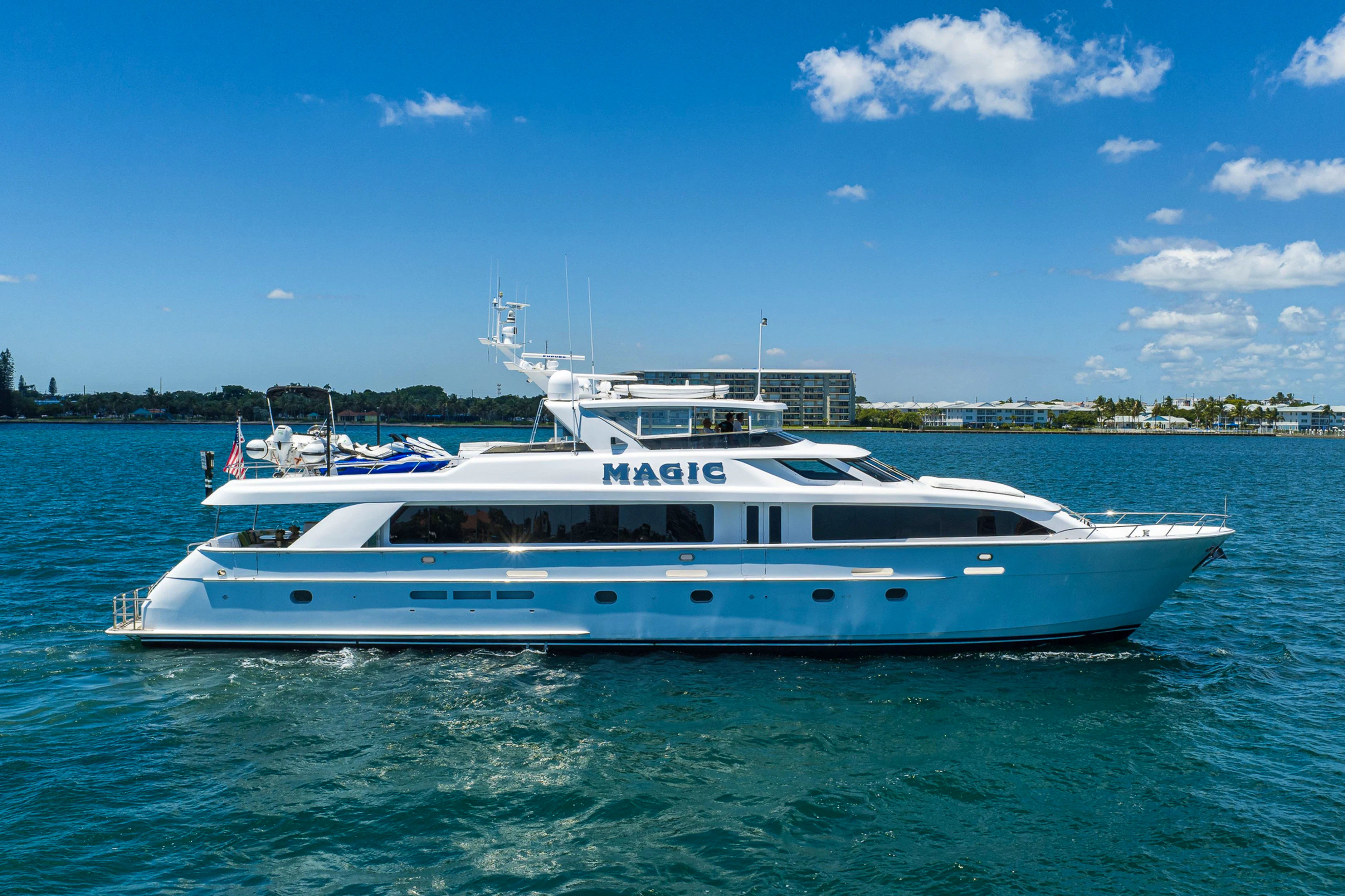 100ft Hatteras 2005/2020 “MAGIC”
