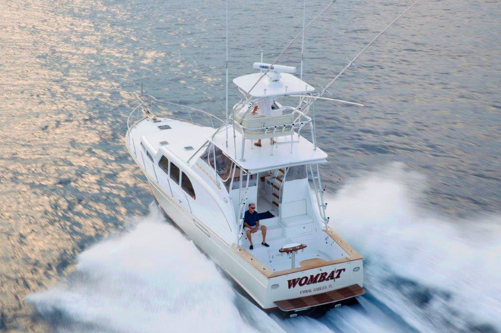 Wombat - 50ft Huckins Yachts 2015