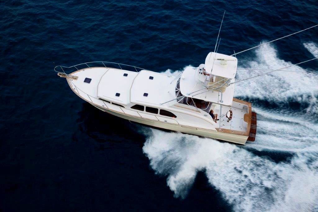 Wombat - 50ft Huckins Yachts 2015