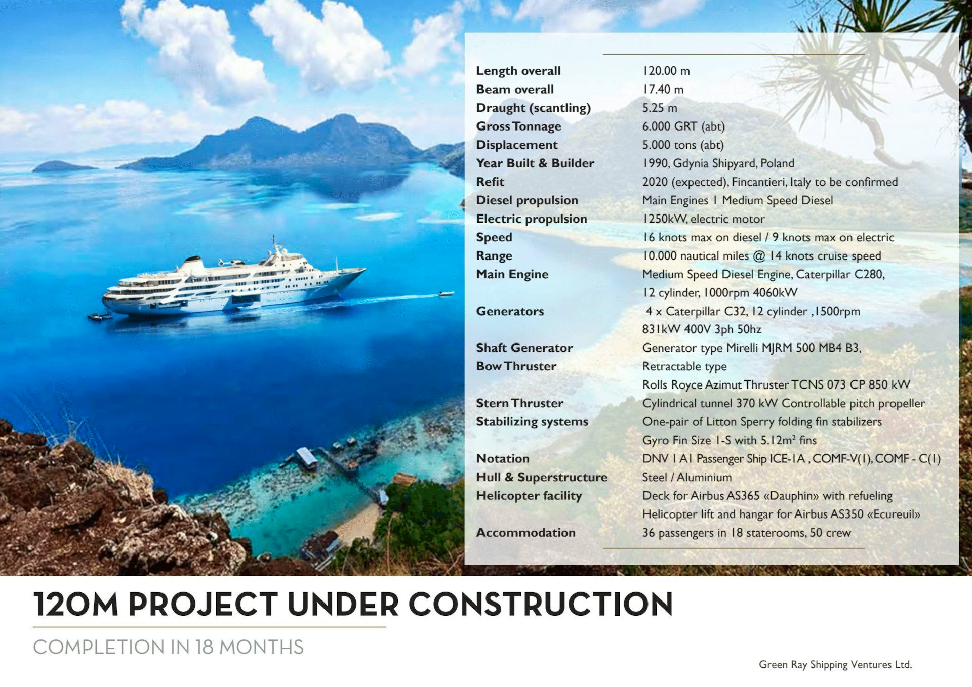 Project Y910 - 394ft Conversion Project