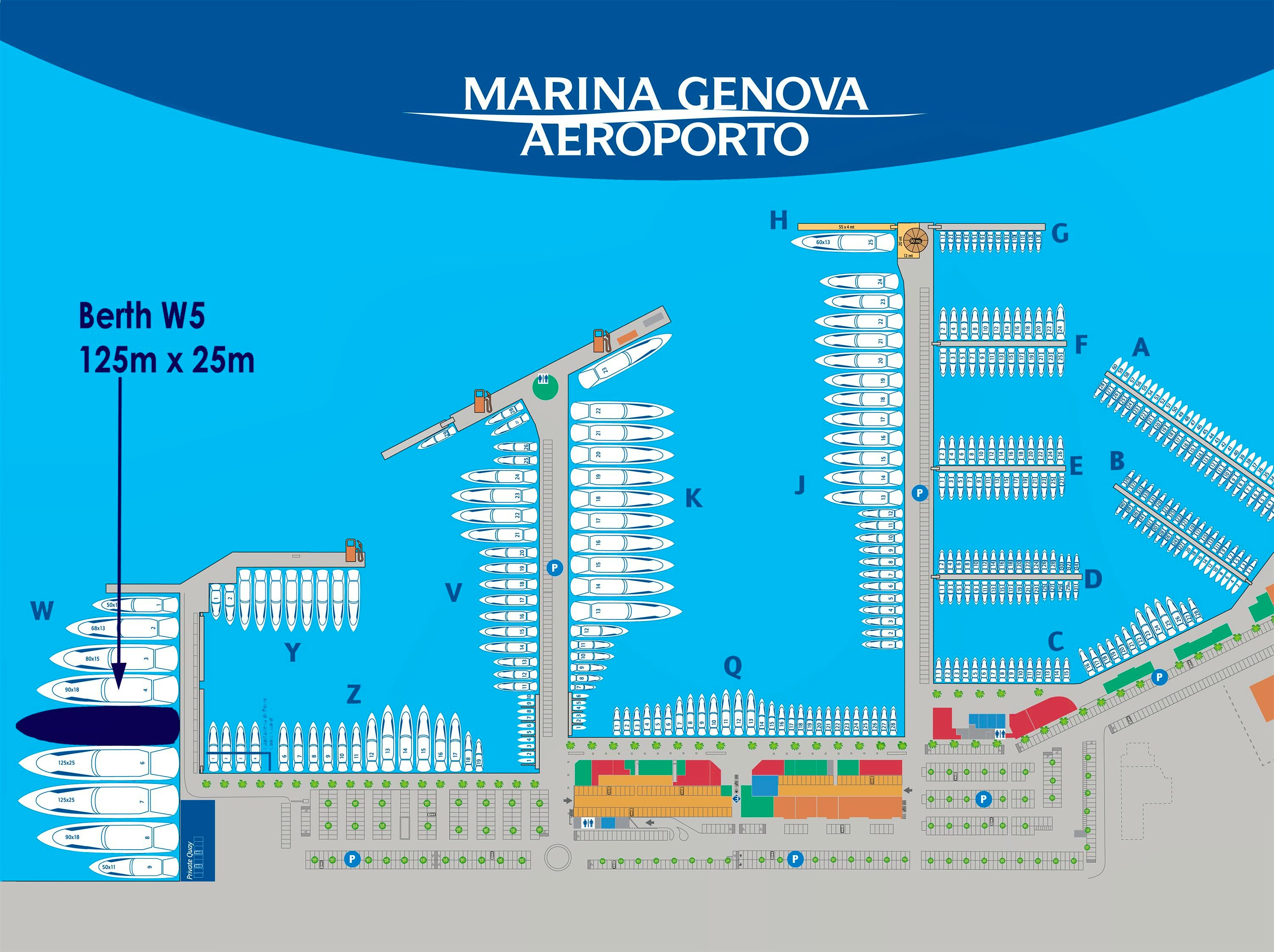 Marina Genova Aeroporto Berth 125m
